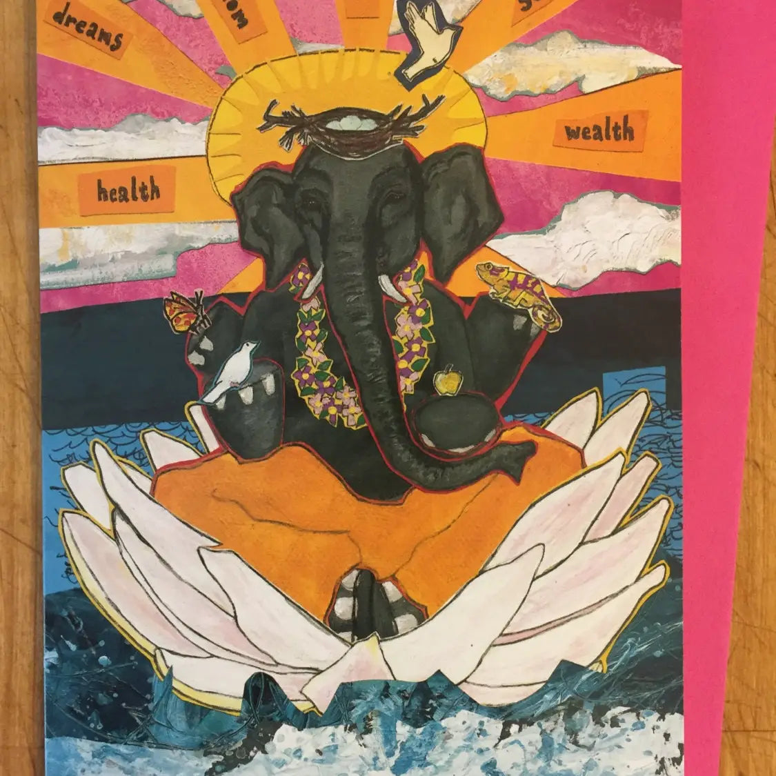 Ganesh Greeting Card -Blank - Moon Room Shop and Wellness