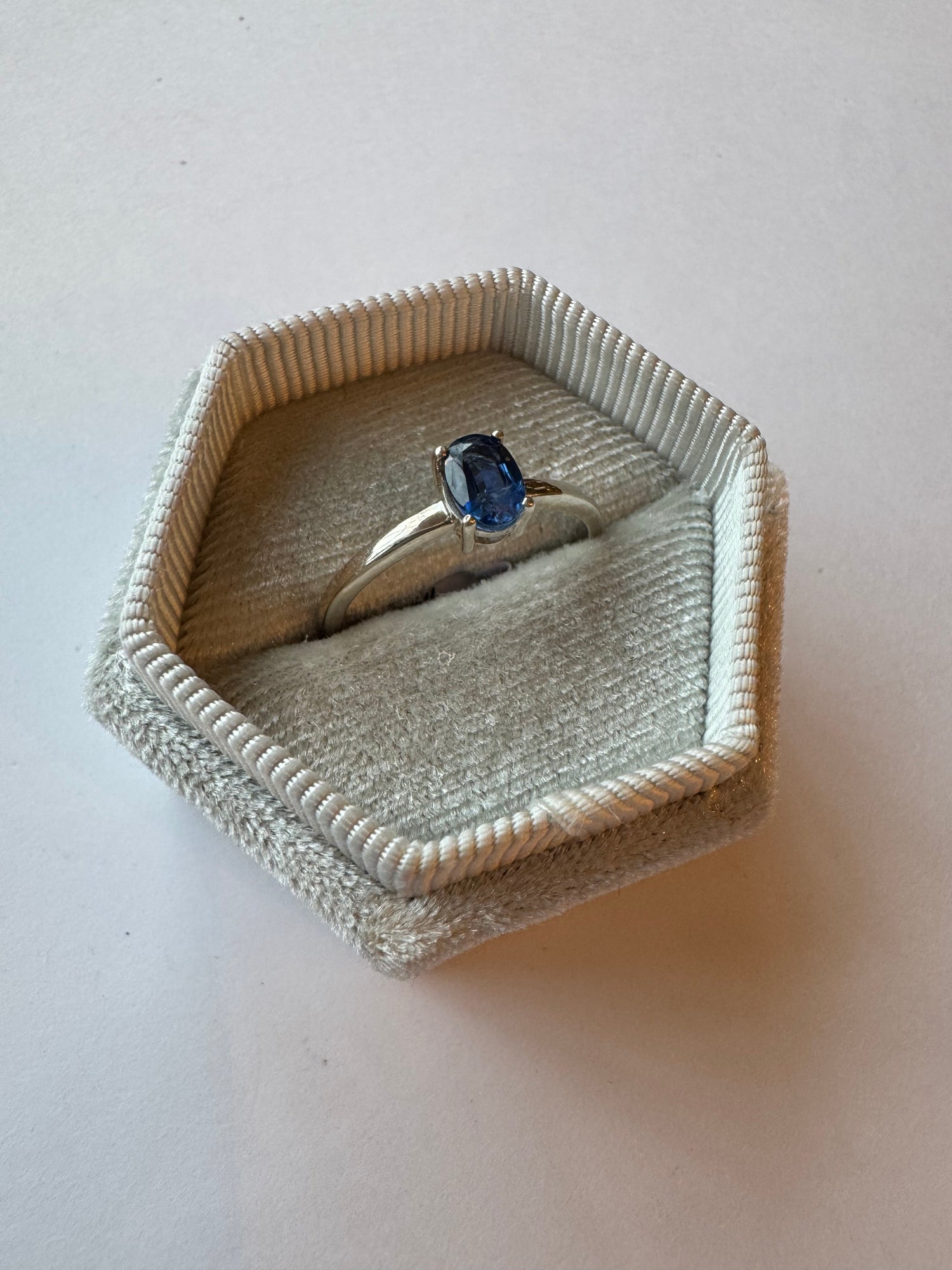 Kyanite Sterling SIlver Ring Size 6,7,8,9 - Moon Room Shop and Wellness