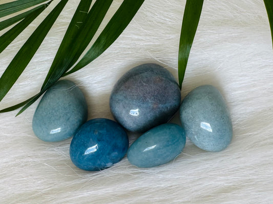 Blue Aventurine Tumbled - Moon Room Shop and Wellness