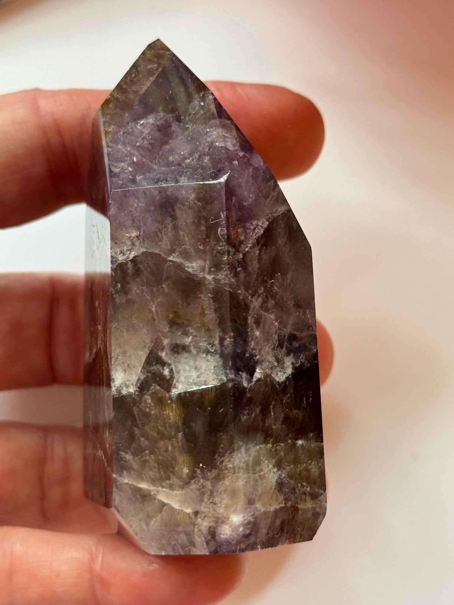 Super Seven/Melody Stone Gorgeous Tower 166 g- Brazil - Moon Room Shop and Wellness