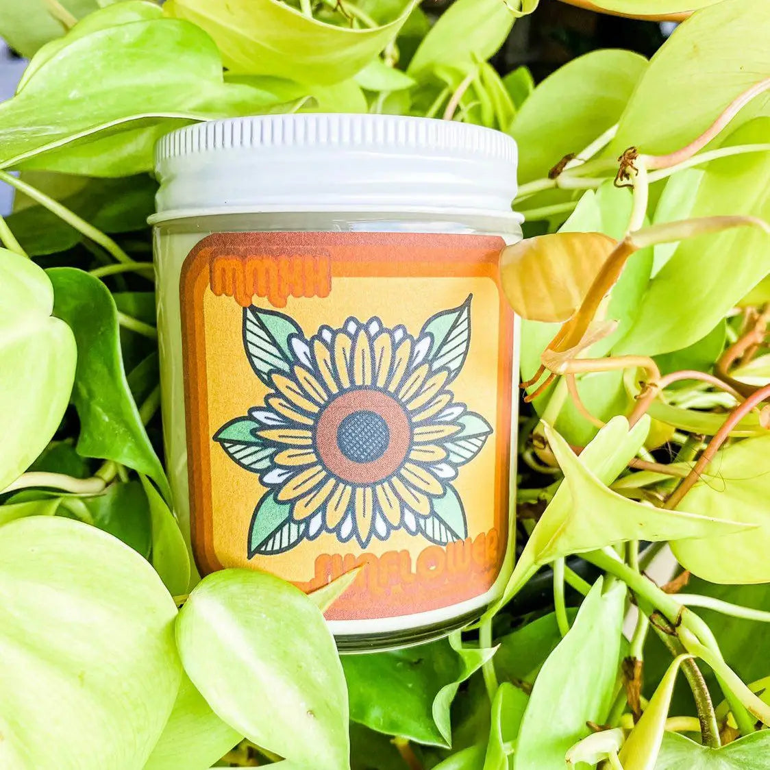 Sunflower Soy Candle 8 oz - Moon Room Shop and Wellness