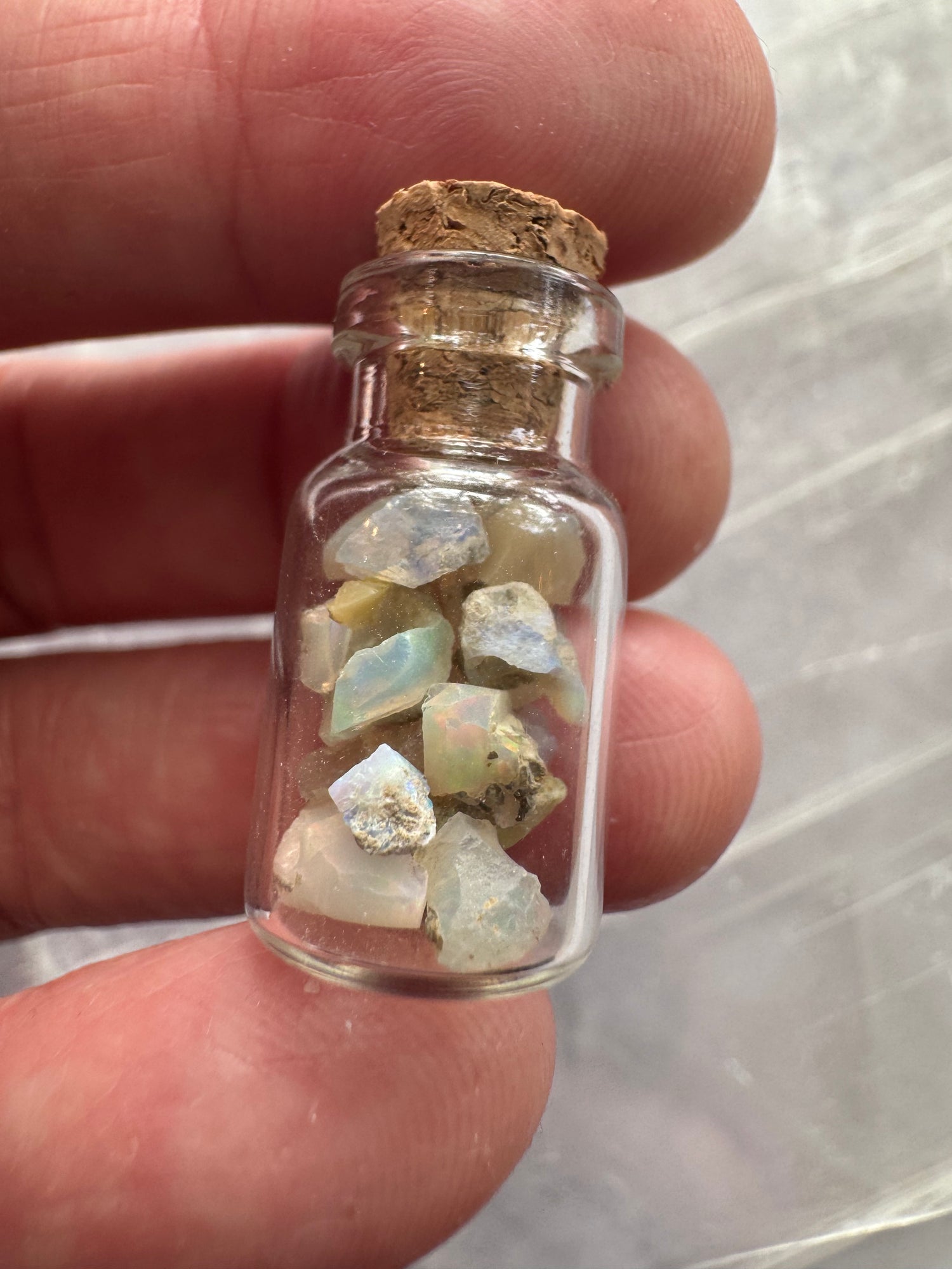 Mini Ethiopian Opal Jars 1 ml - Moon Room Shop and Wellness