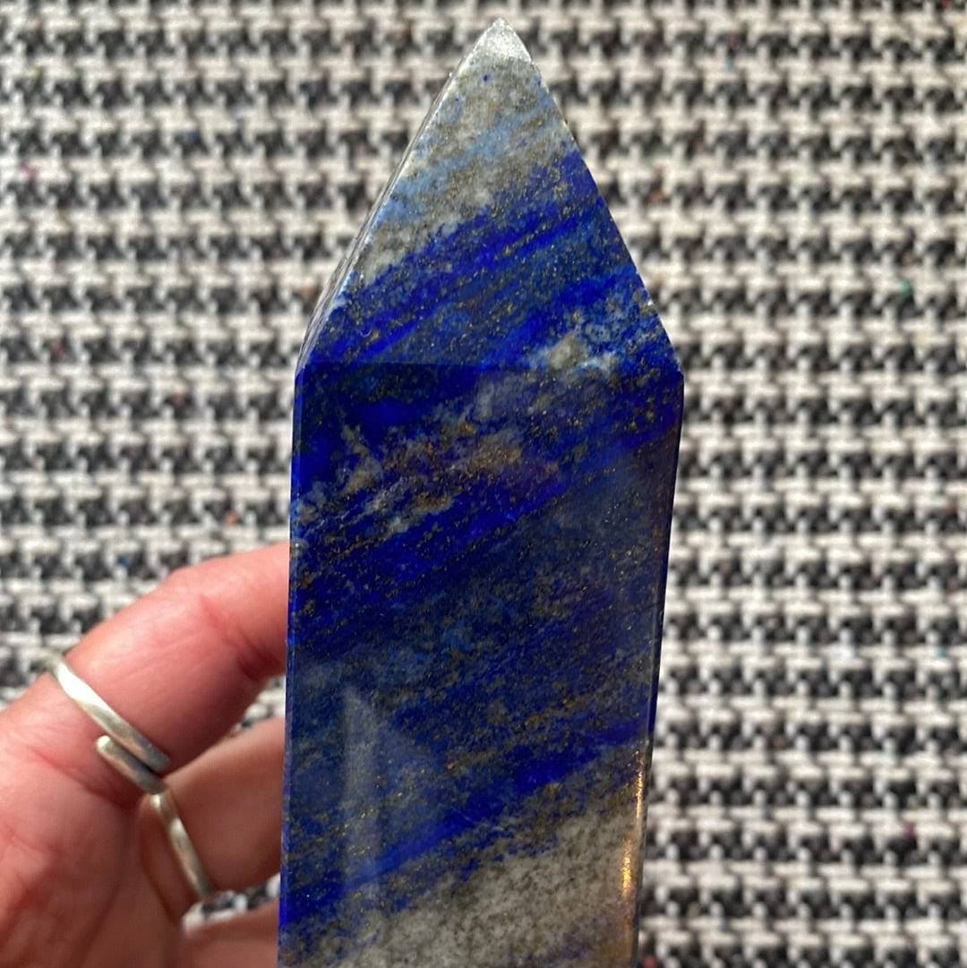 Lapis Lazuli Tower 638 grams - Moon Room Shop and Wellness