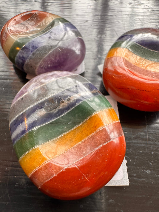 Seven Chakra Worry/Serenity Stone - Moon Room Shop and Wellness