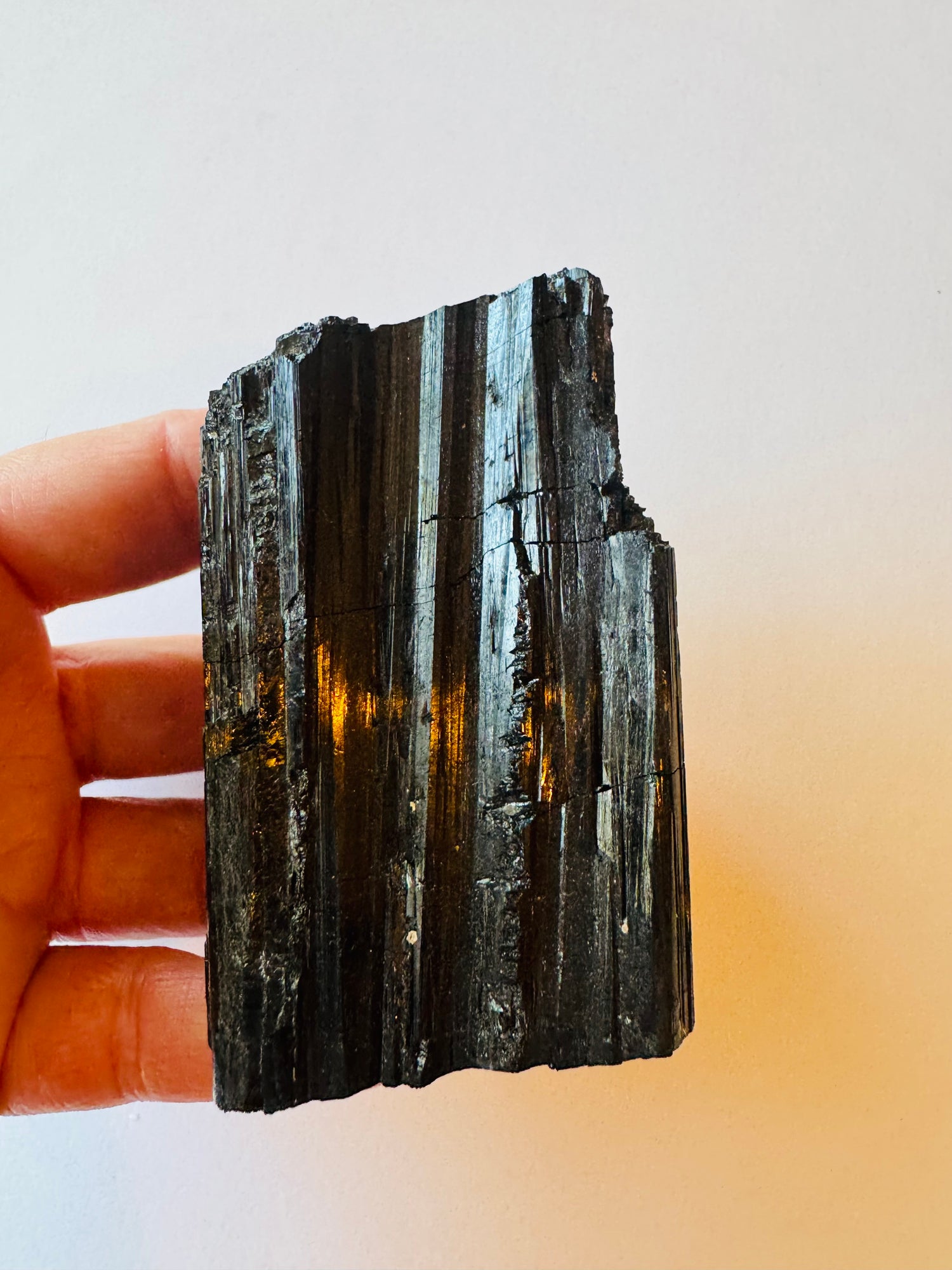 Raw Black Tourmaline 224 g Brazil - Moon Room Shop and Wellness