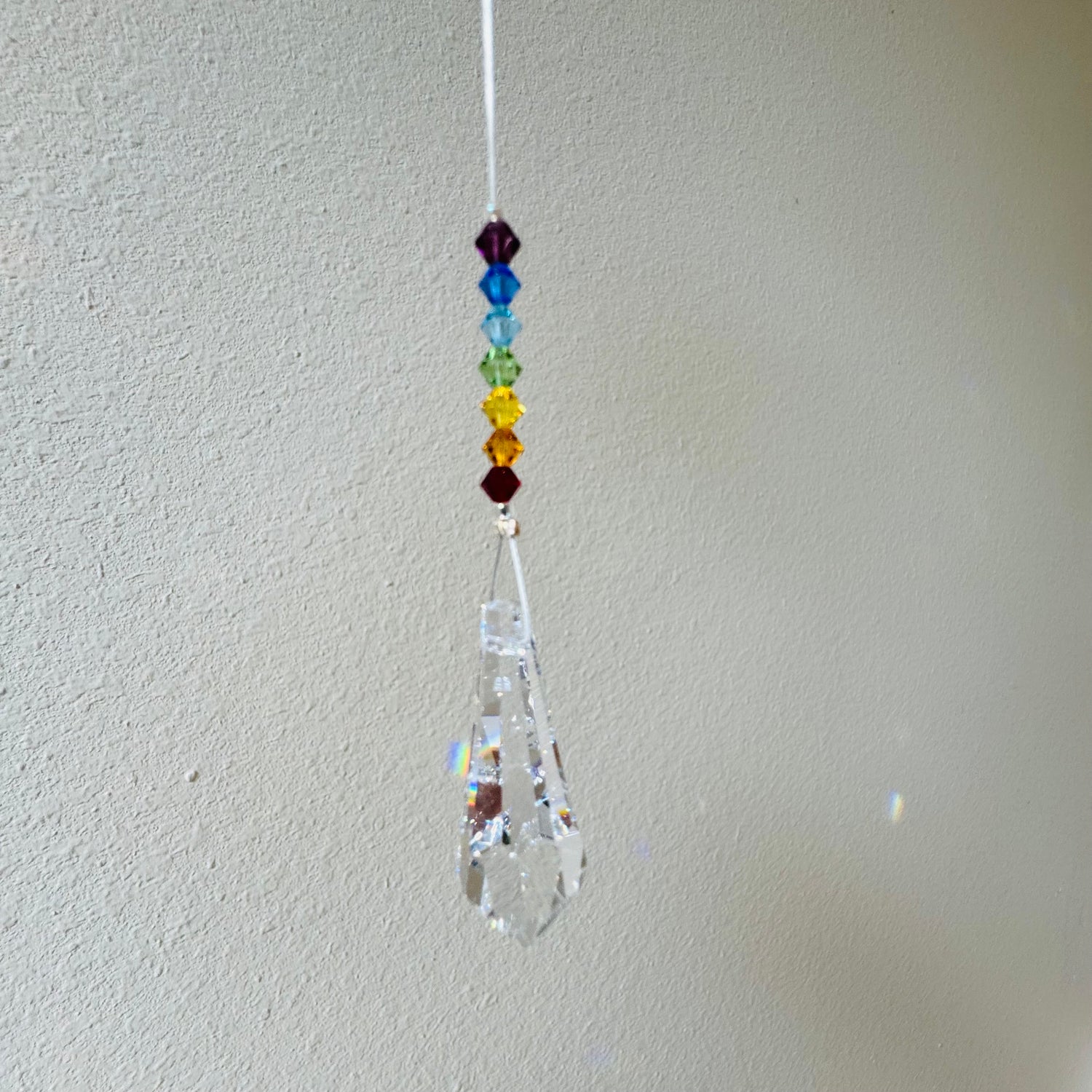 Magical Laurainbo "Spike"  Crystal  / Prism 40mm - Moon Room Shop and Wellness
