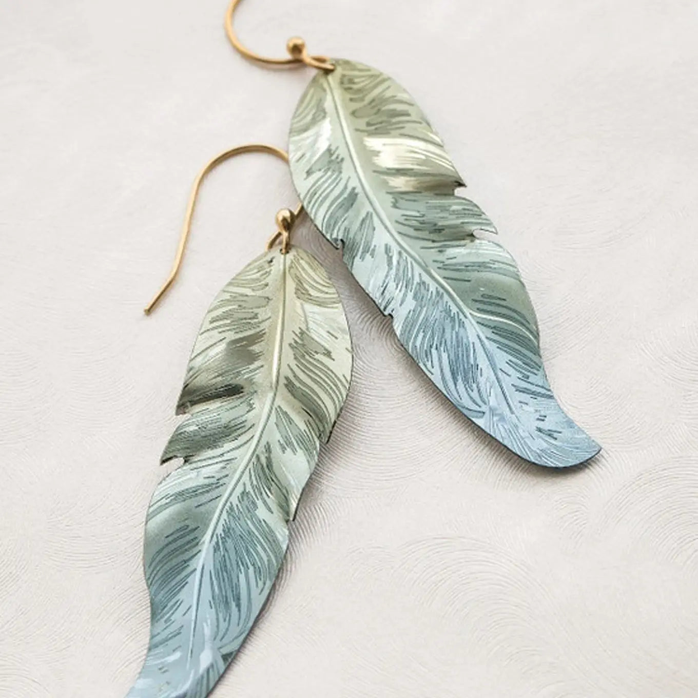 Free Spirit Feather Earrings by Holly Yashi