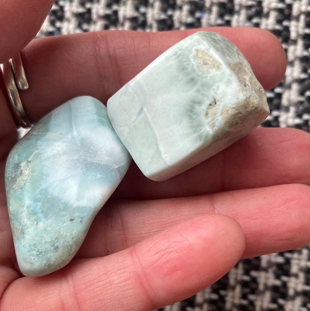 Larimar Tumbled- Large - Moon Room Shop and Wellness