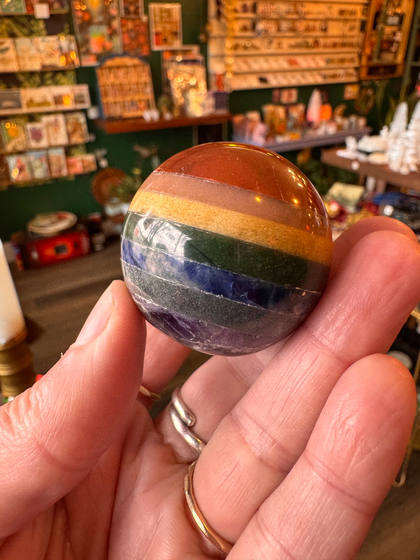 Seven Chakra Sphere - Moon Room Shop and Wellness