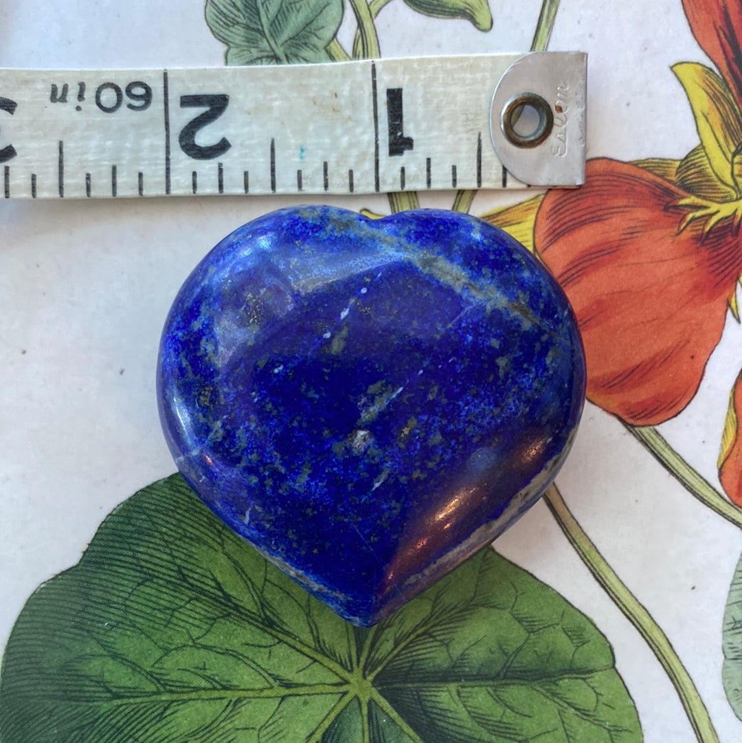 Lapis Heart 73 Grams - Moon Room Shop and Wellness