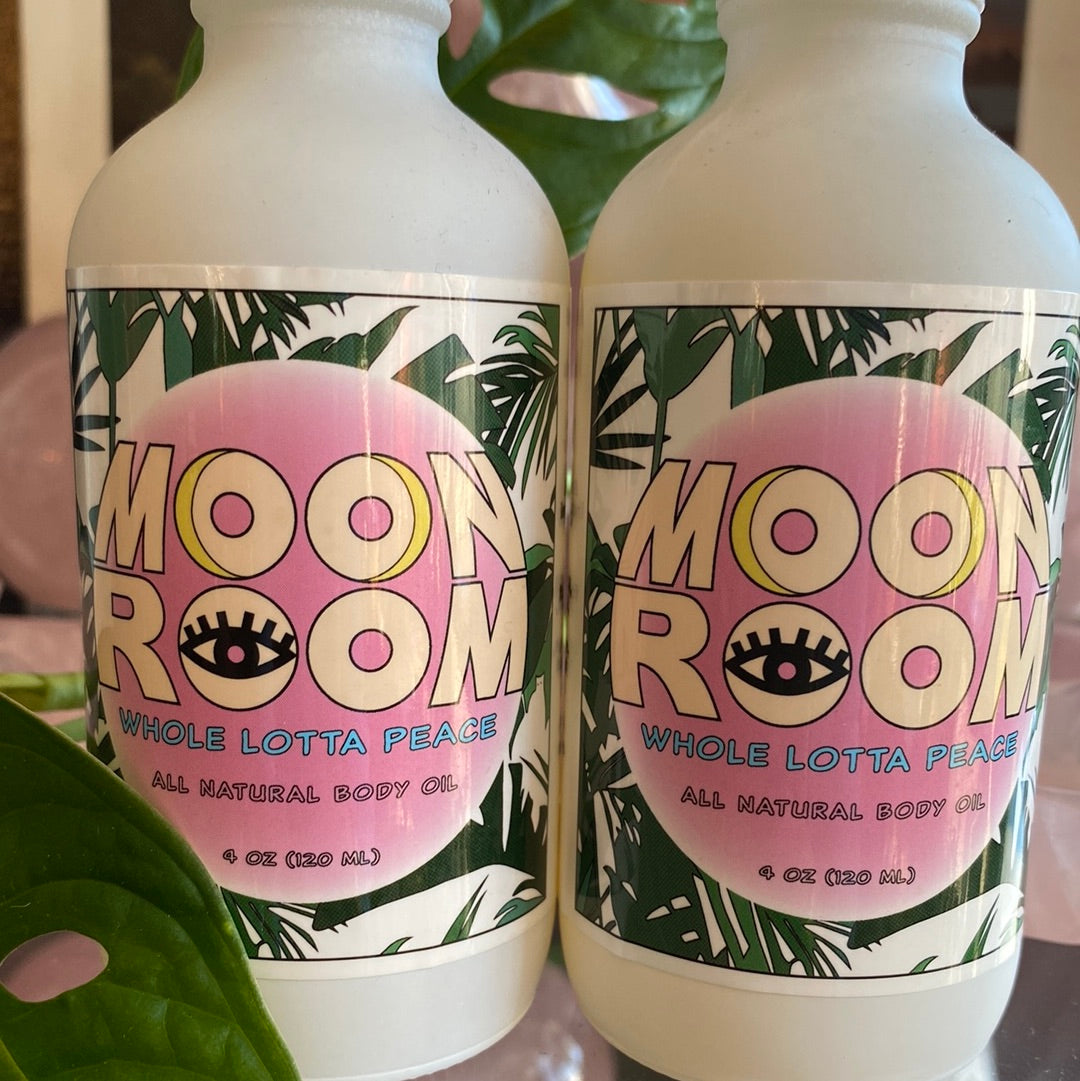 Moon Room Whole Lotta Peace All Natural Body Oil 4oz. - Moon Room Shop and Wellness