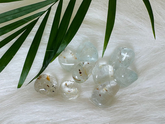 Blue Topaz Tumbled - Moon Room Shop and Wellness