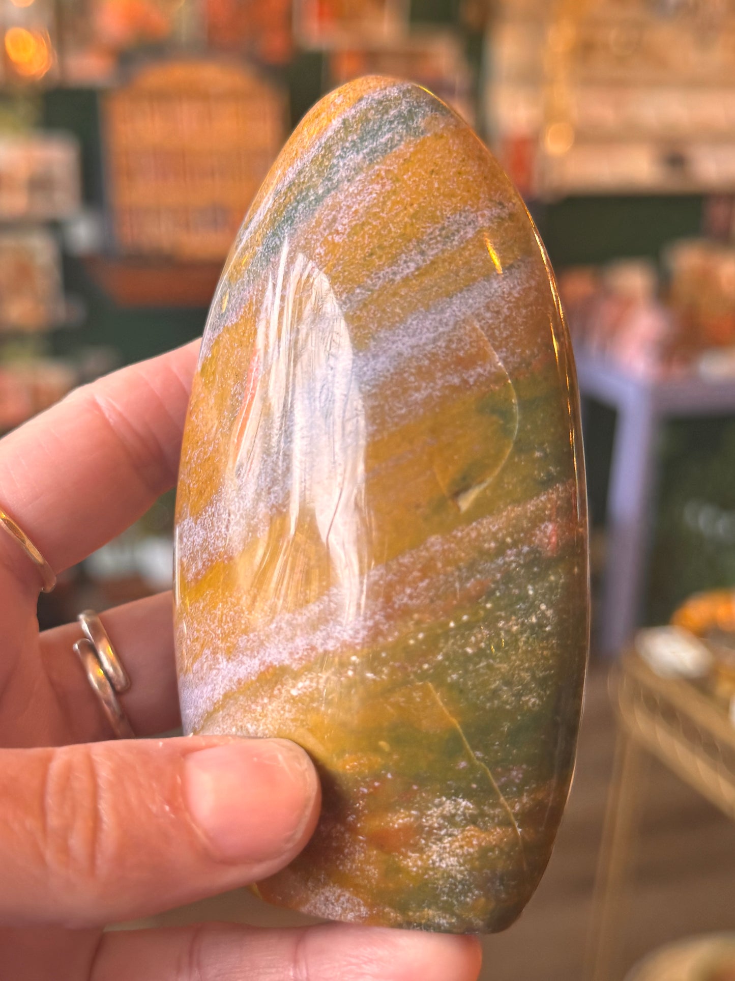 Ocean Jasper Freeform 334 g Madagasar - Moon Room Shop and Wellness