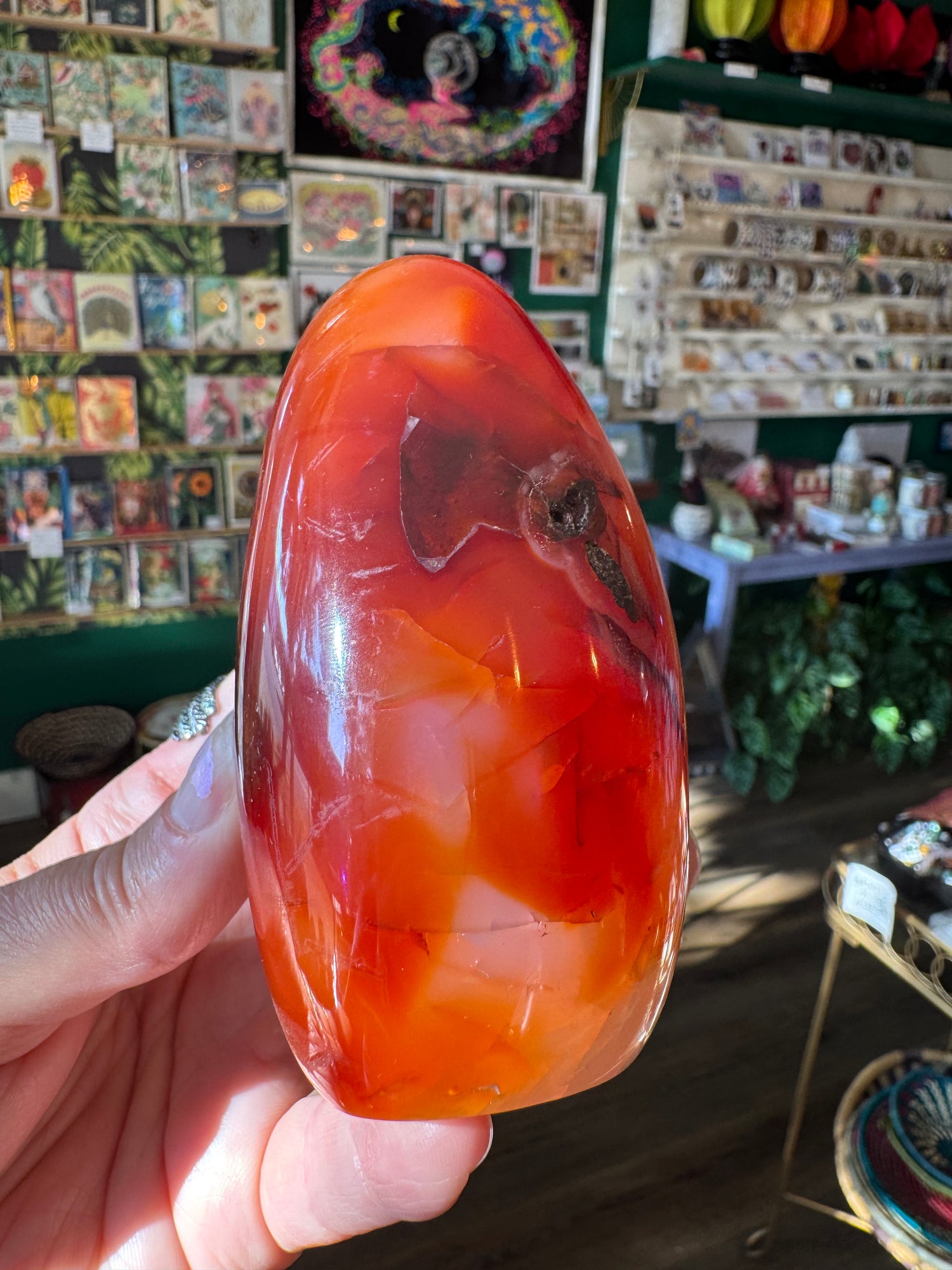 Carnelian Freeform 436 g Madagascar - Moon Room Shop and Wellness