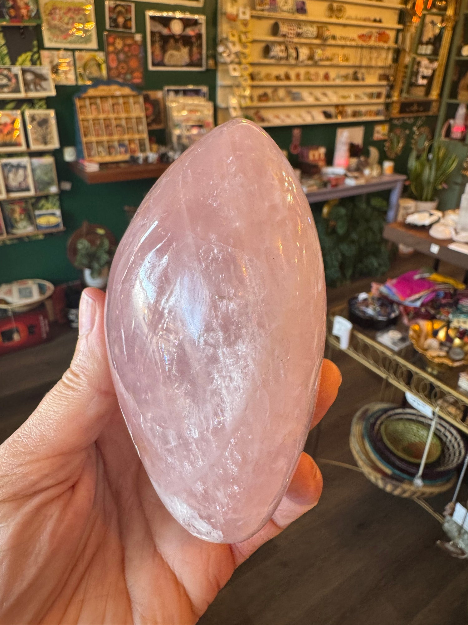 Rose Quartz Freeform 1.5 lb - Moon Room Shop and Wellness