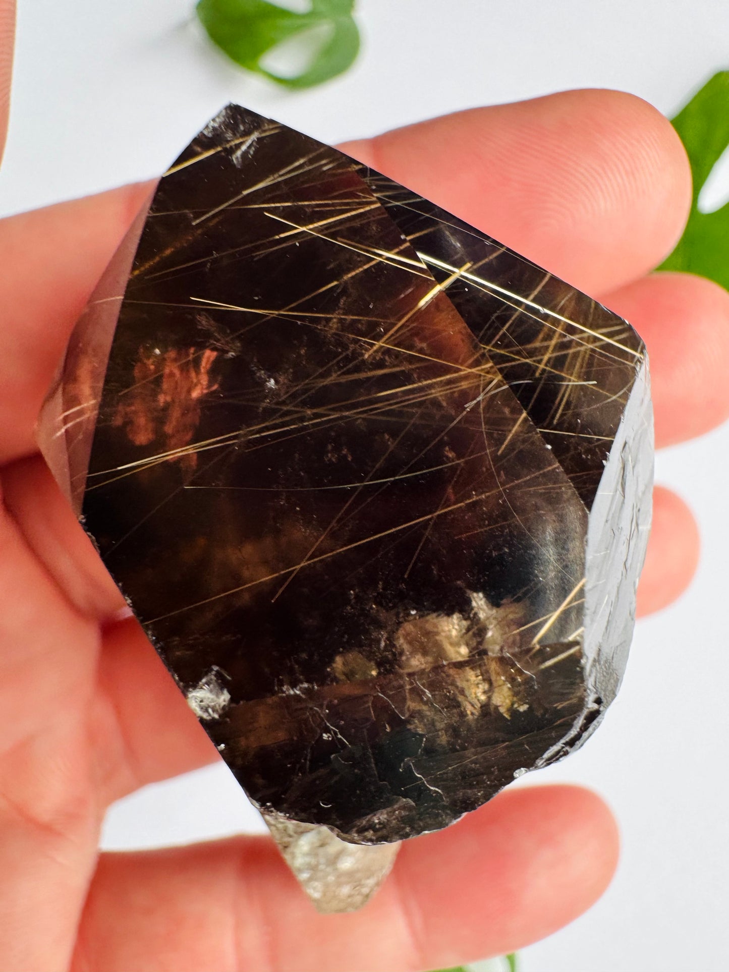 Smoky Quartz Rutilated Beauty 84 g. Brazil - Moon Room Shop and Wellness