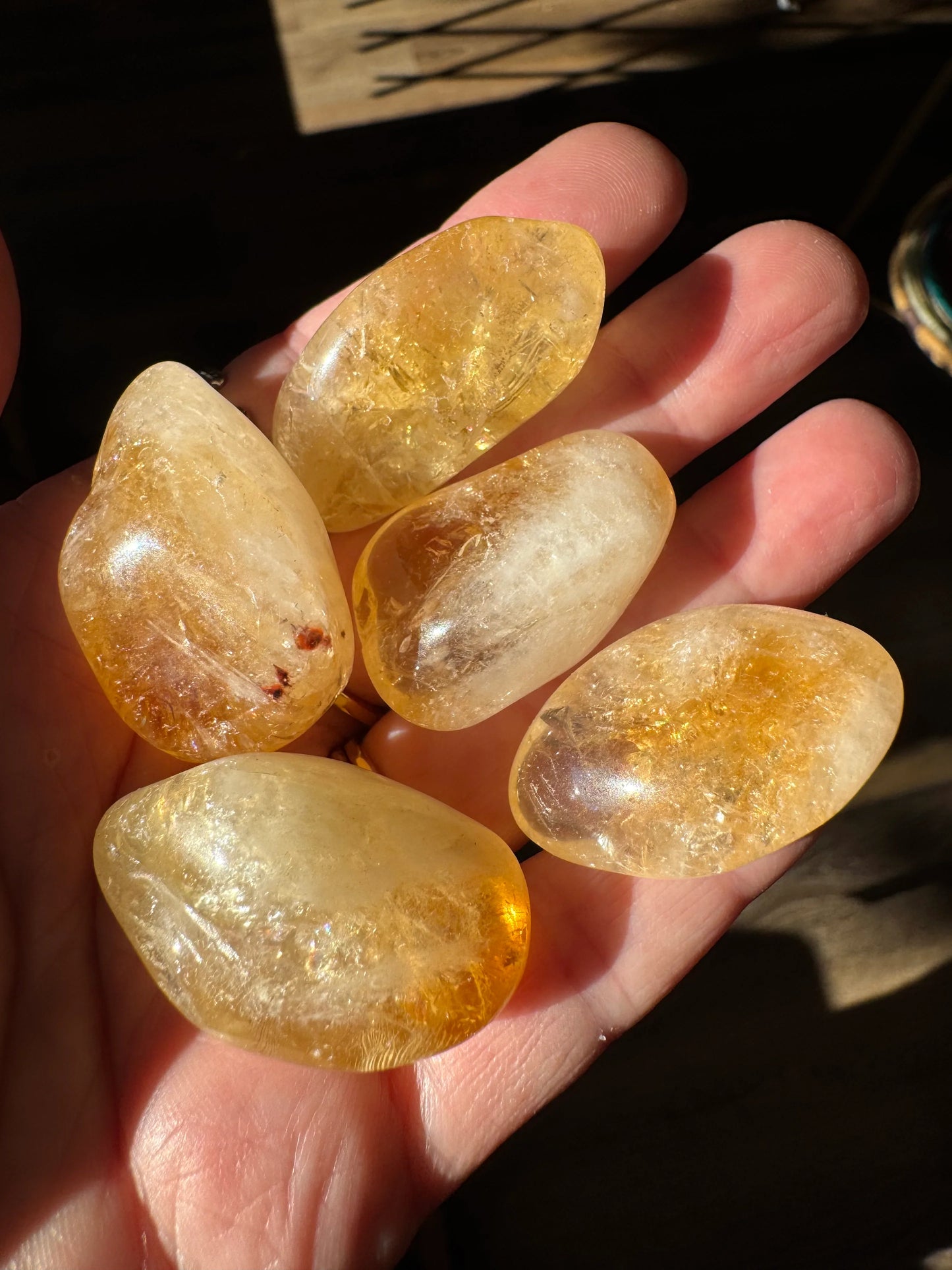 Citrine Tumbled XL - Moon Room Shop and Wellness