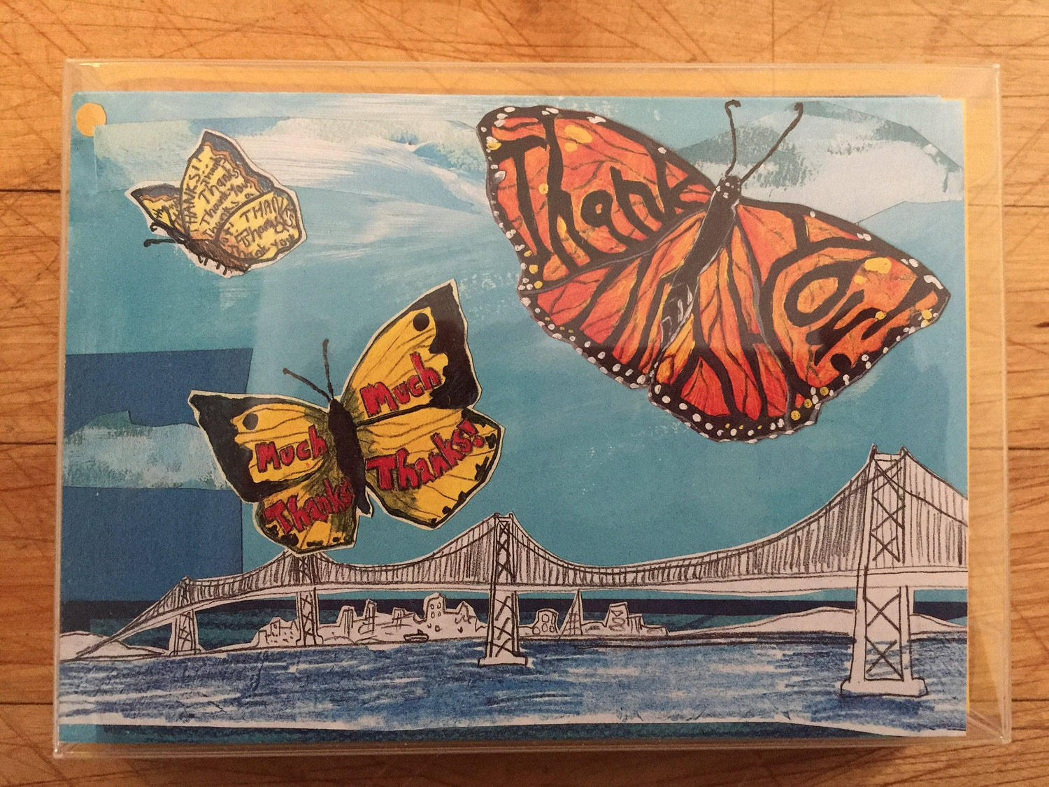 Grateful Butterflies Boxed Notecards - Moon Room Shop and Wellness