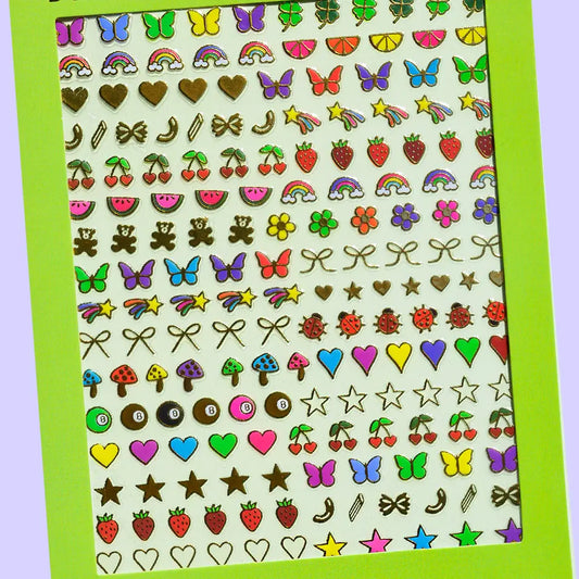 Charmed - Nail Art Stickers - Moon Room Shop and Wellness