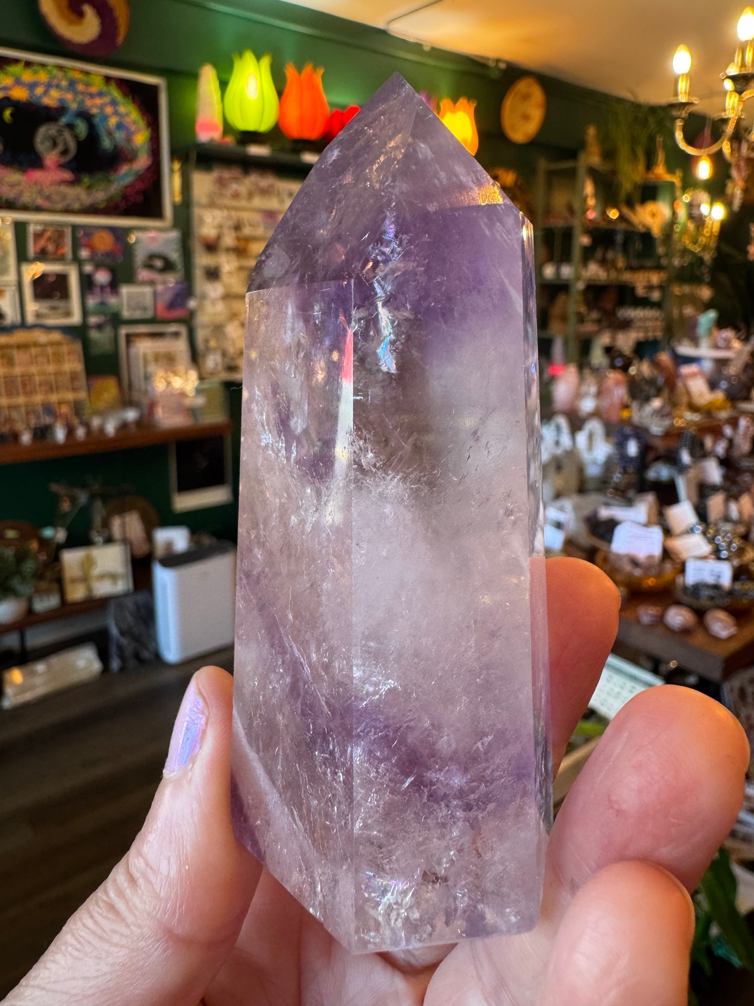 Phantom Amethyst Tower 206 g Brazil - Moon Room Shop and Wellness