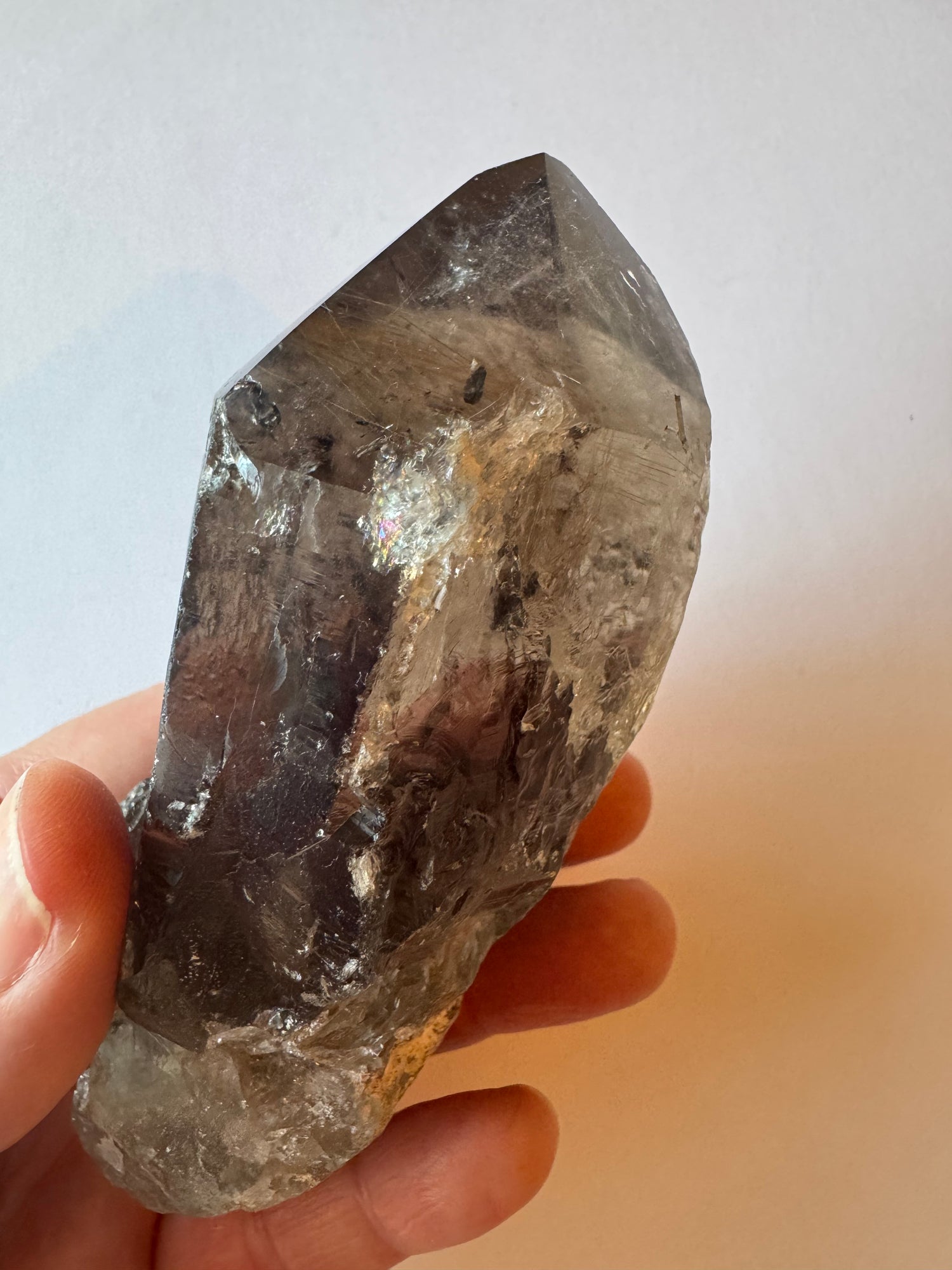 Smoky Quartz Rultilated Point 240 g Brazil Spectacular Beauty - Moon Room Shop and Wellness