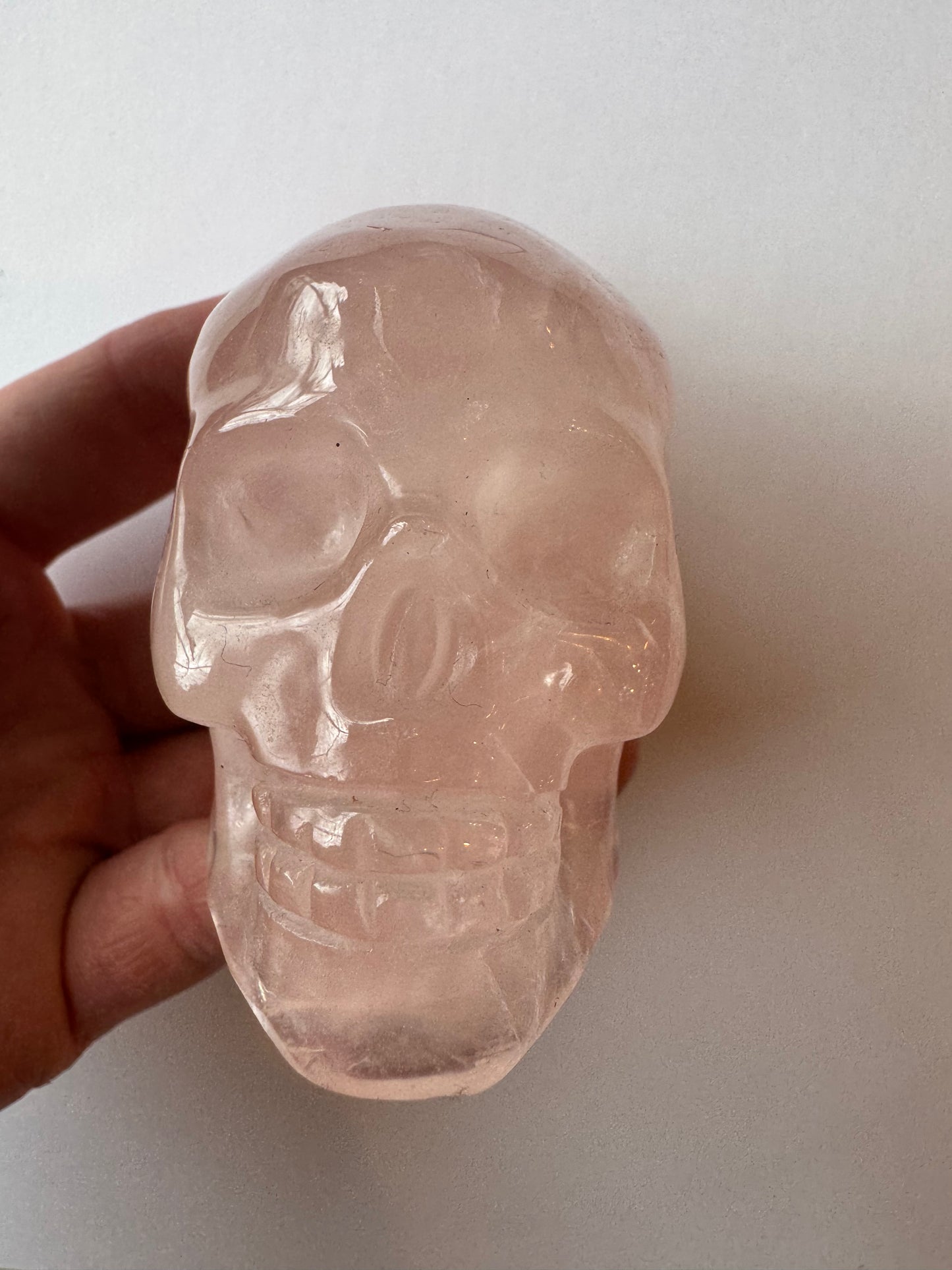 Rose Quartz Skull - Moon Room Shop and Wellness