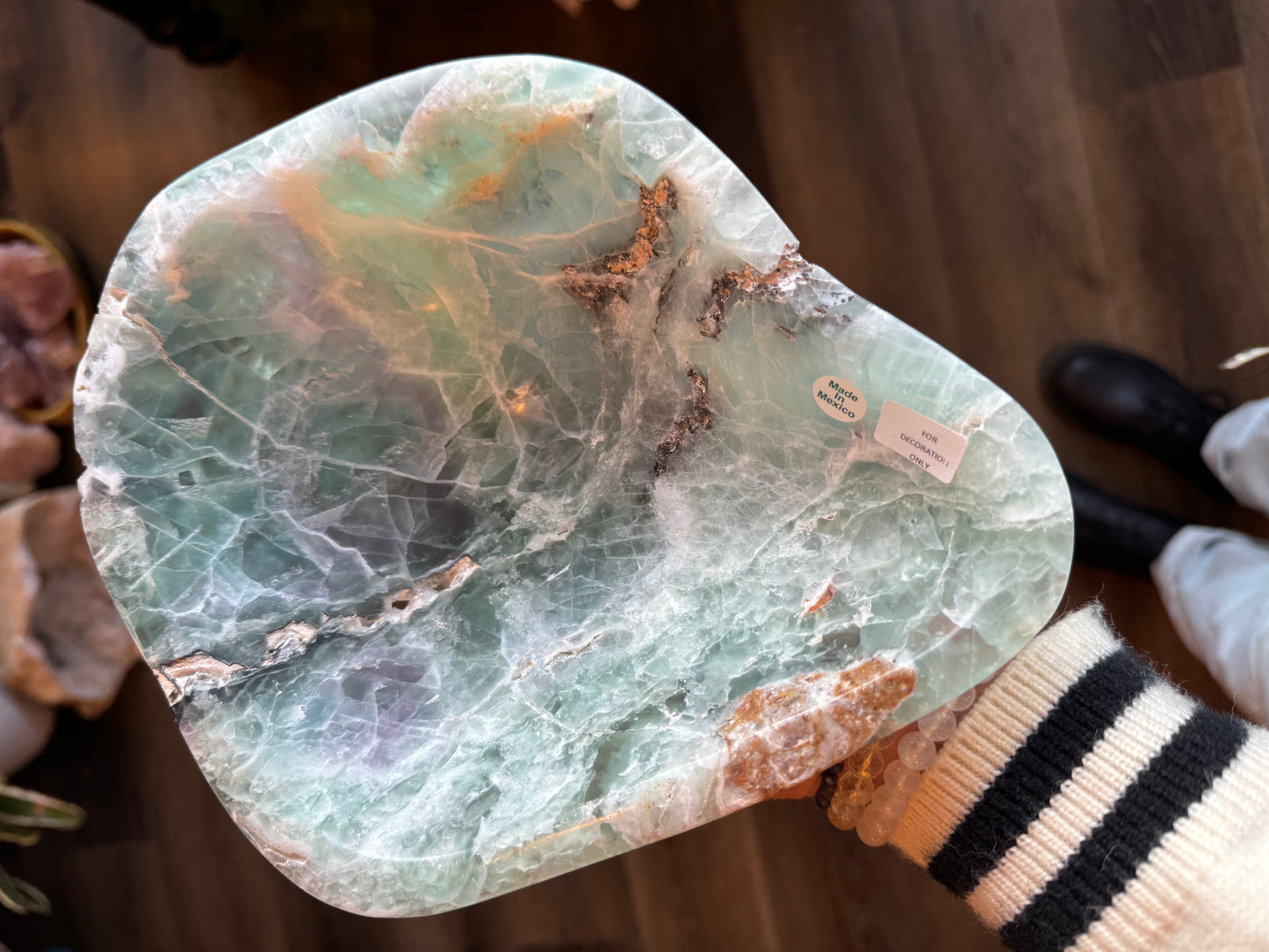 Fluorite Bowl 3.17 lb