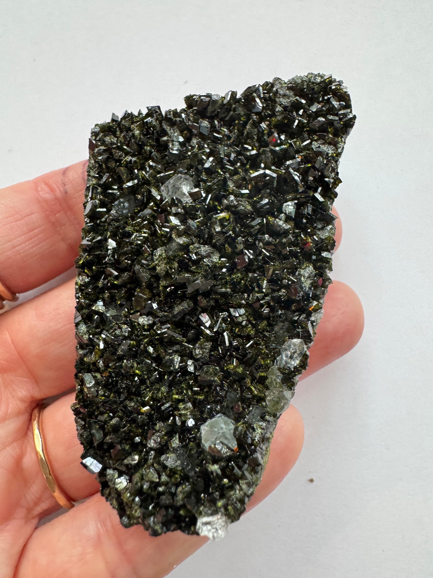 Epidote with Quartz Beauty- 84 g- Turkey - Moon Room Shop and Wellness