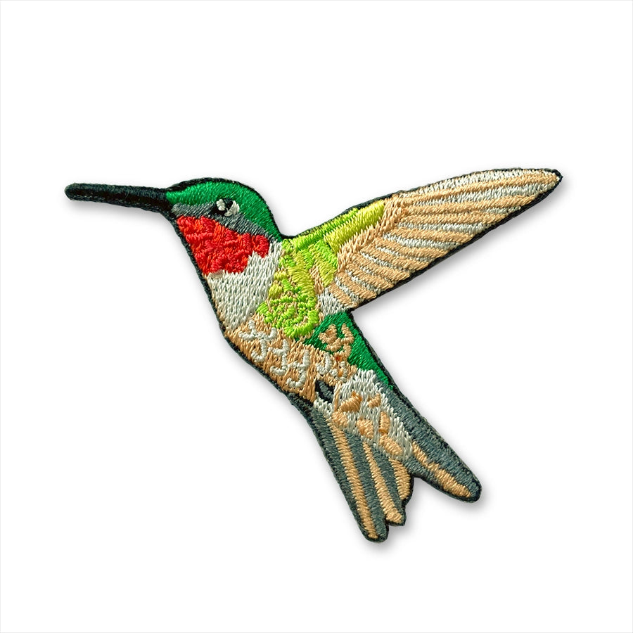 Ruby-throated Hummingbird Patch - Moon Room Shop and Wellness