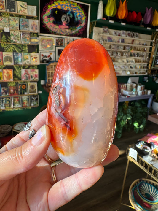 Carnelian Freeform 436 g Madagascar - Moon Room Shop and Wellness