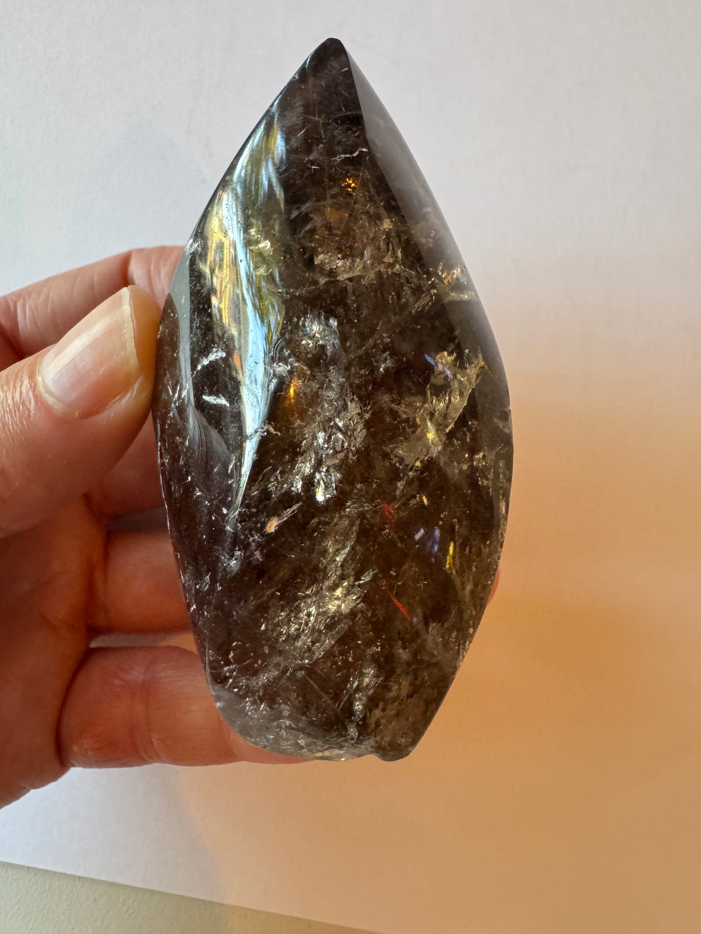 Smoky Quartz Flame 155 g Brazil - Moon Room Shop and Wellness