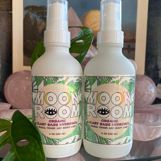 Moon Room Organic Clary Sage Hydrosol - Moon Room Shop and Wellness