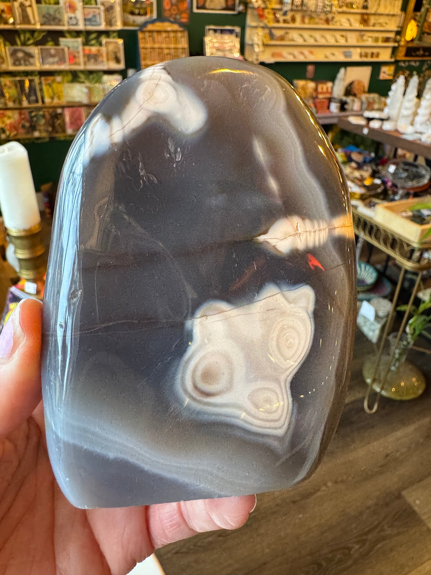 Orca Agate Freeform 1.24 lb - Moon Room Shop and Wellness