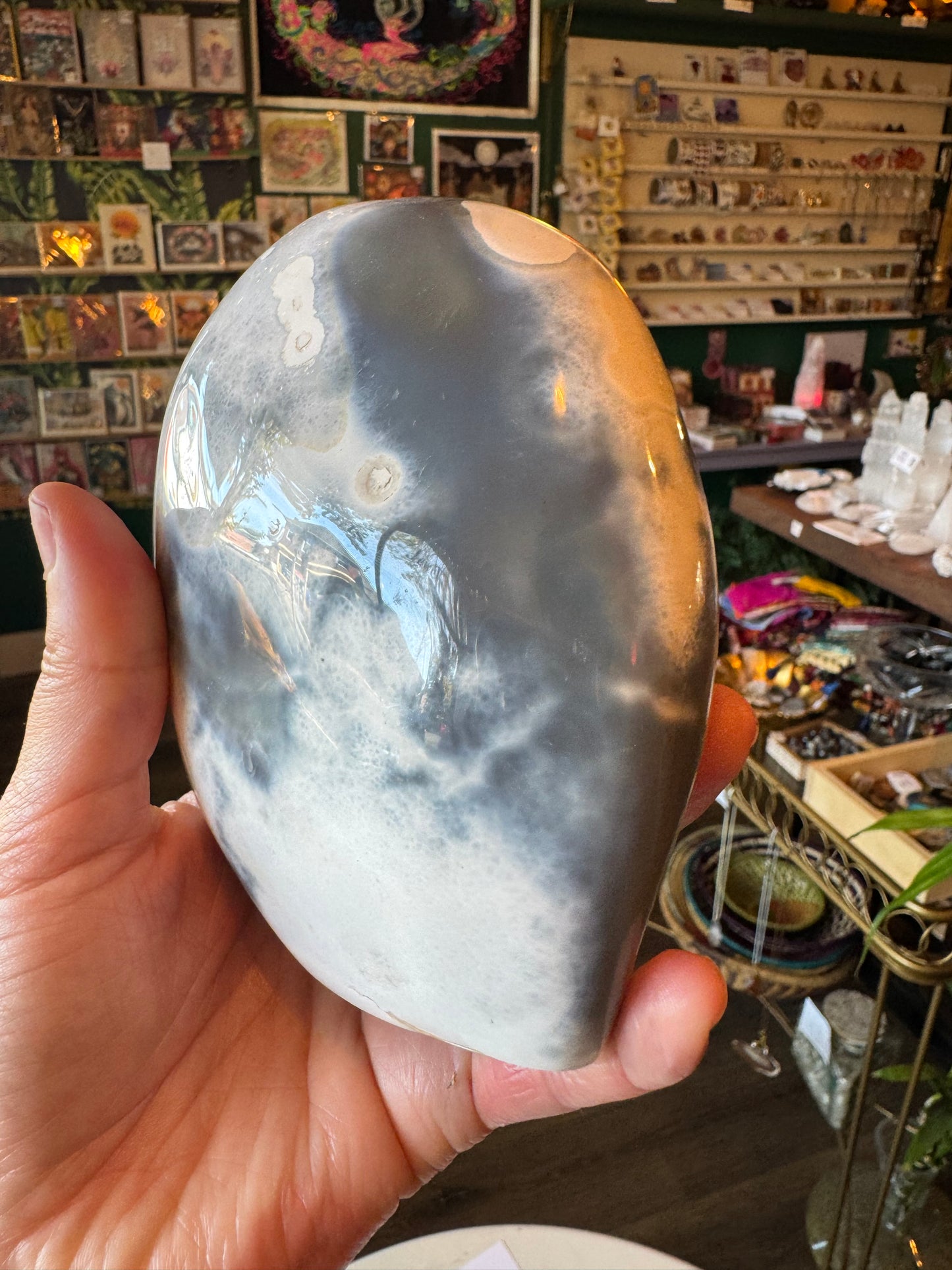 Orca Agate Freeform 1.85 lb - Moon Room Shop and Wellness