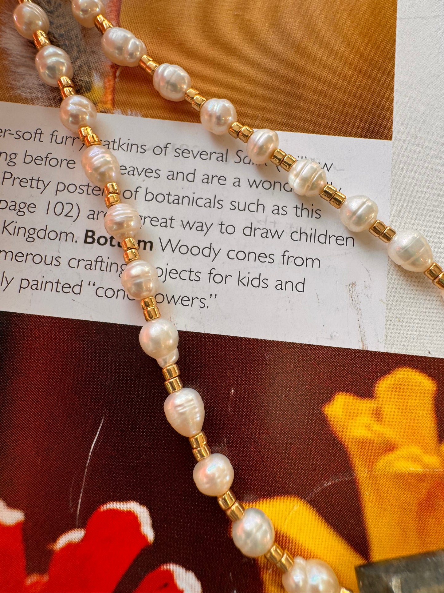 Soul Pretty Pearl + Labradorite Gold Fill Handmade Necklace - Moon Room Shop and Wellness