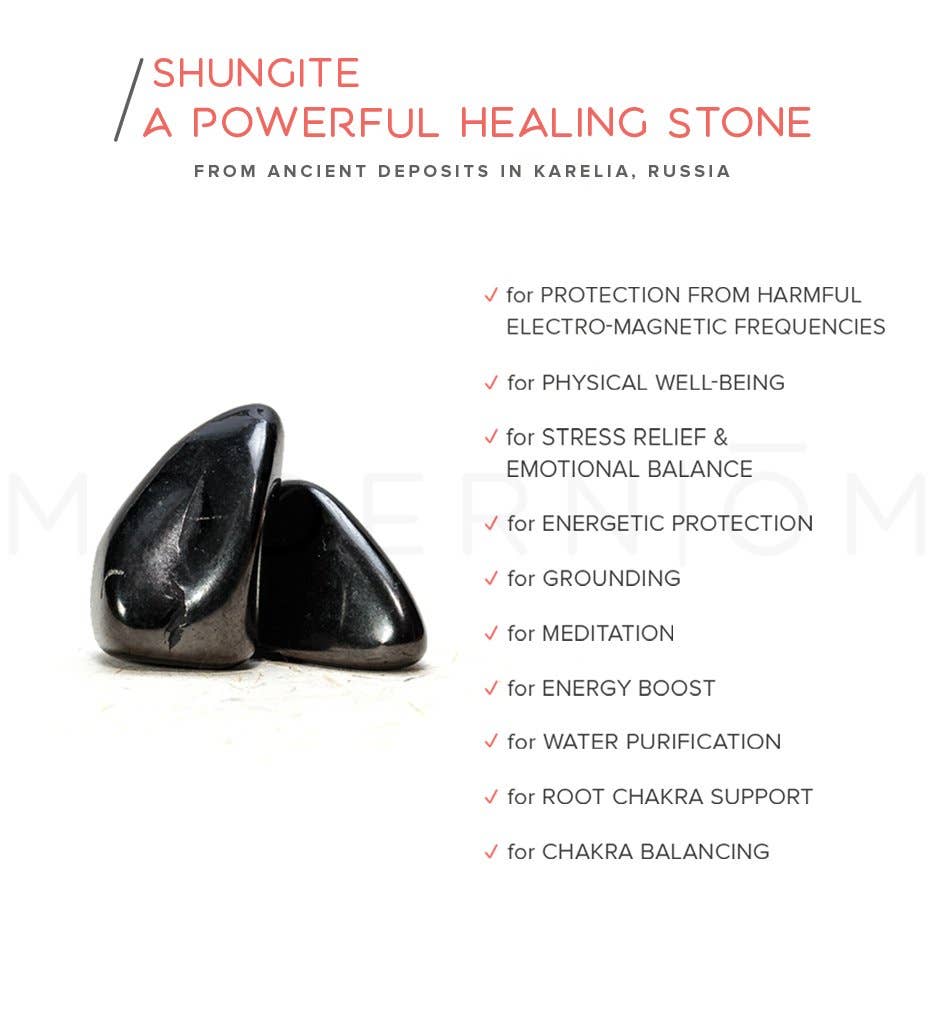 Shungite EMF Shield Set - Moon Room Shop and Wellness