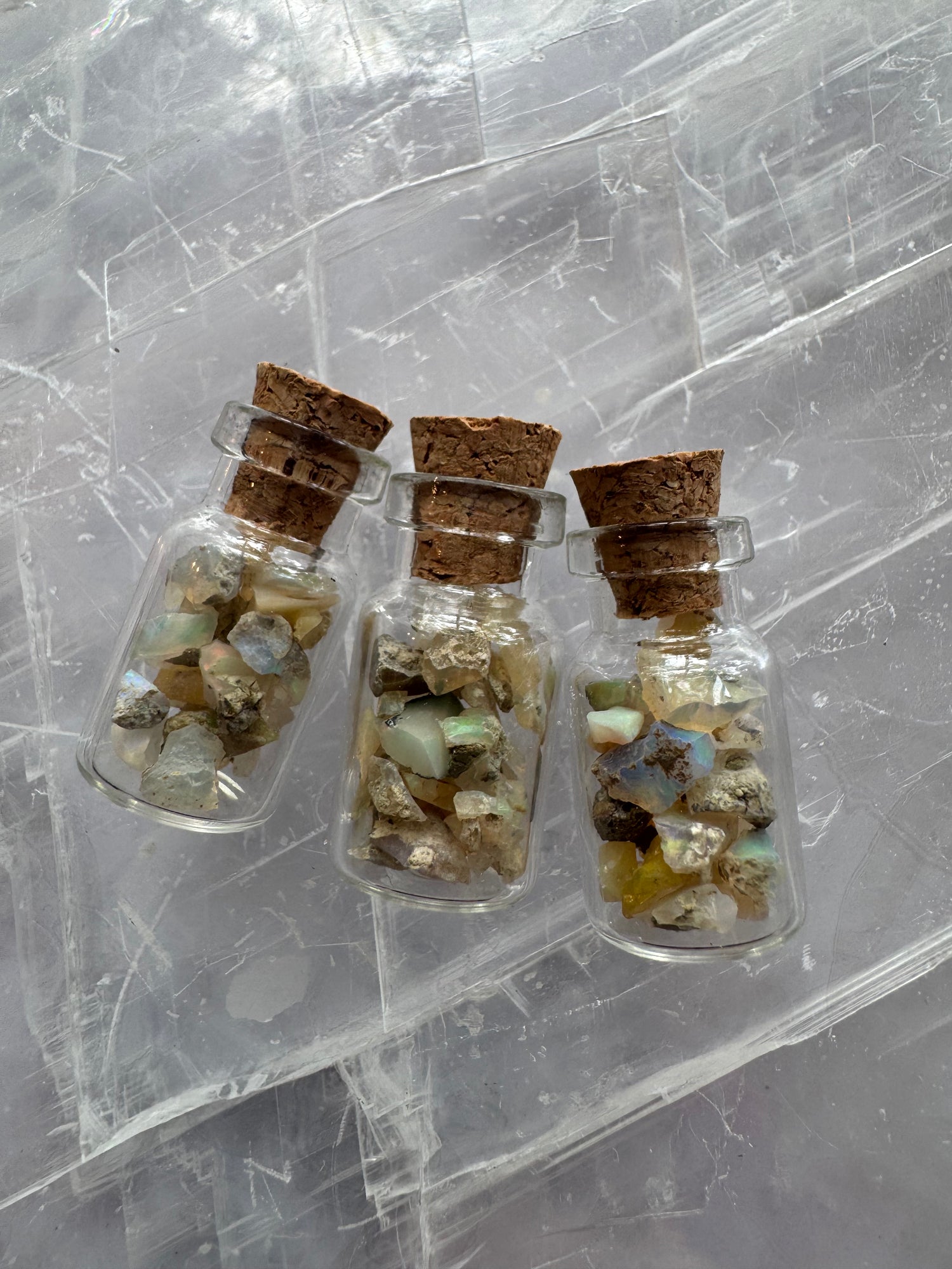 Mini Ethiopian Opal Jars 1 ml - Moon Room Shop and Wellness