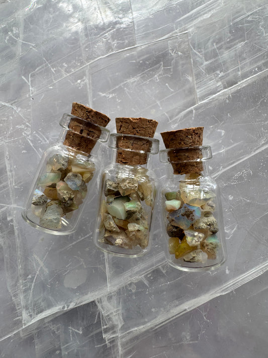 Mini Ethiopian Opal Jars 1 ml - Moon Room Shop and Wellness