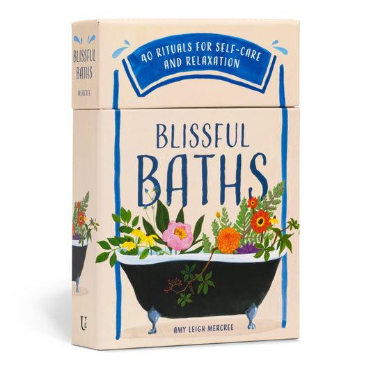 Blissful Baths: 40 Rituals for Self-Care Card Deck - Moon Room Shop and Wellness