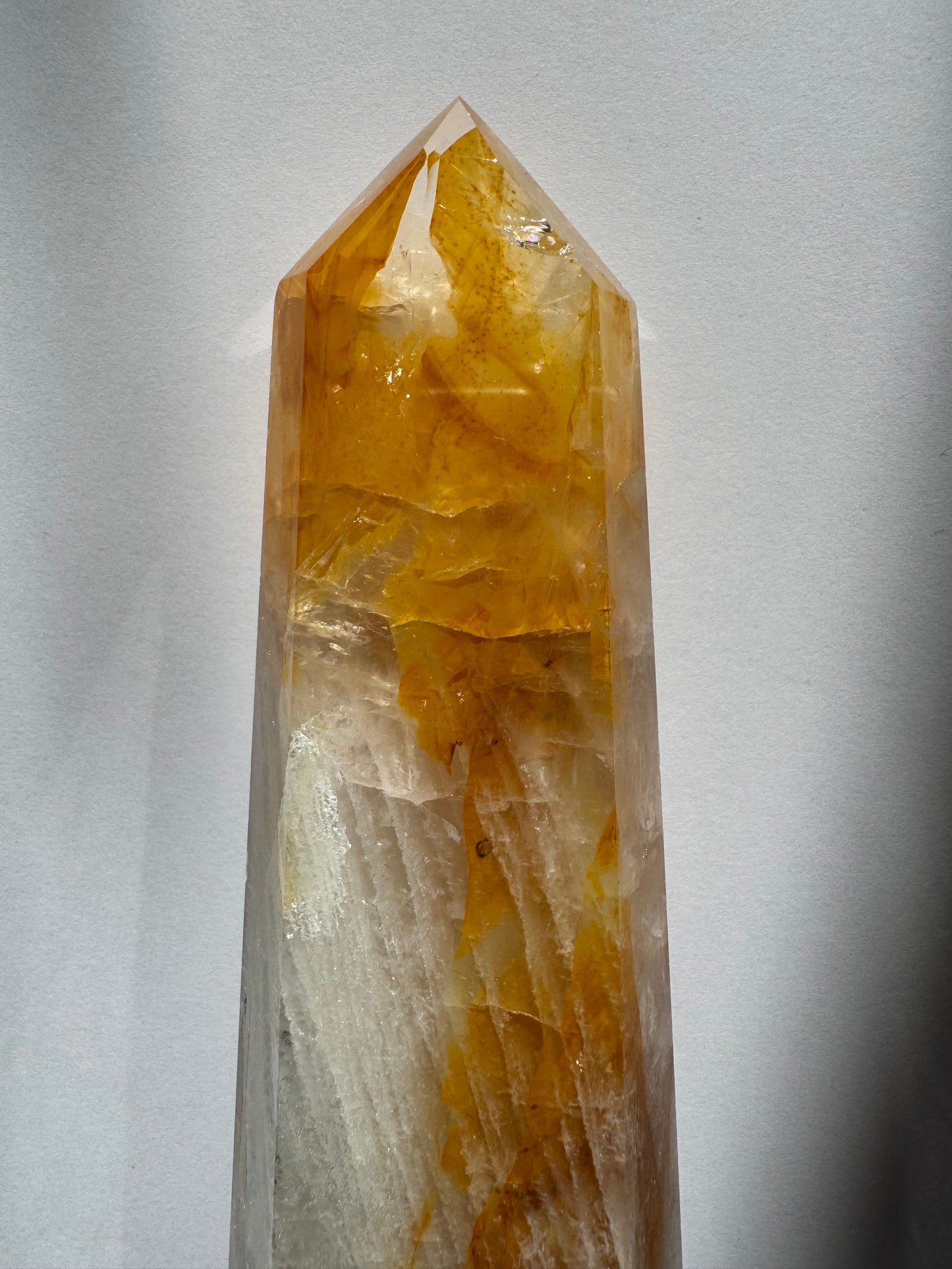 Golden Healer Quartz Tower 296 g Brazil - Divine Beauty - Moon Room Shop and Wellness