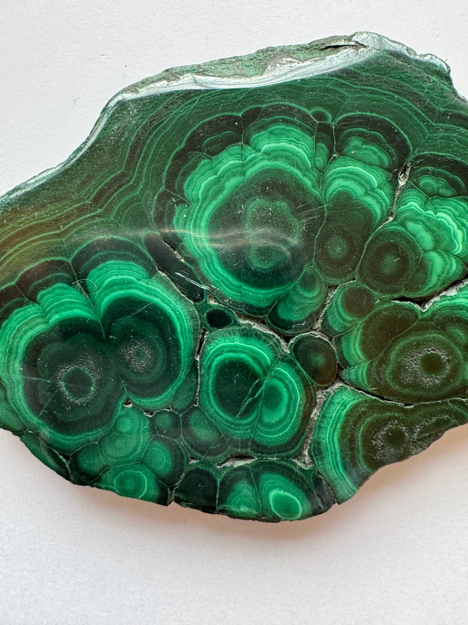 Malachite Polished Slab 134 g - Moon Room Shop and Wellness