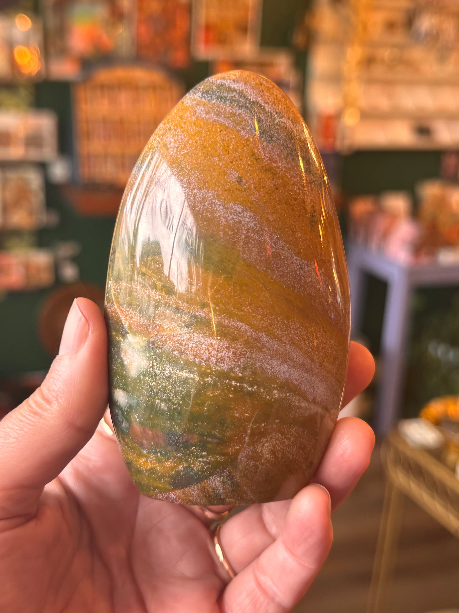 Ocean Jasper Freeform 334 g Madagasar - Moon Room Shop and Wellness