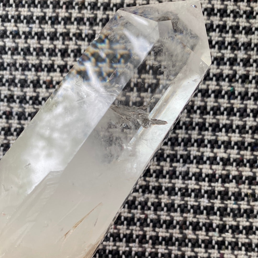 Clear Quartz Point- Lovely- energetic- bliss! 1.66 pound - Moon Room Shop and Wellness
