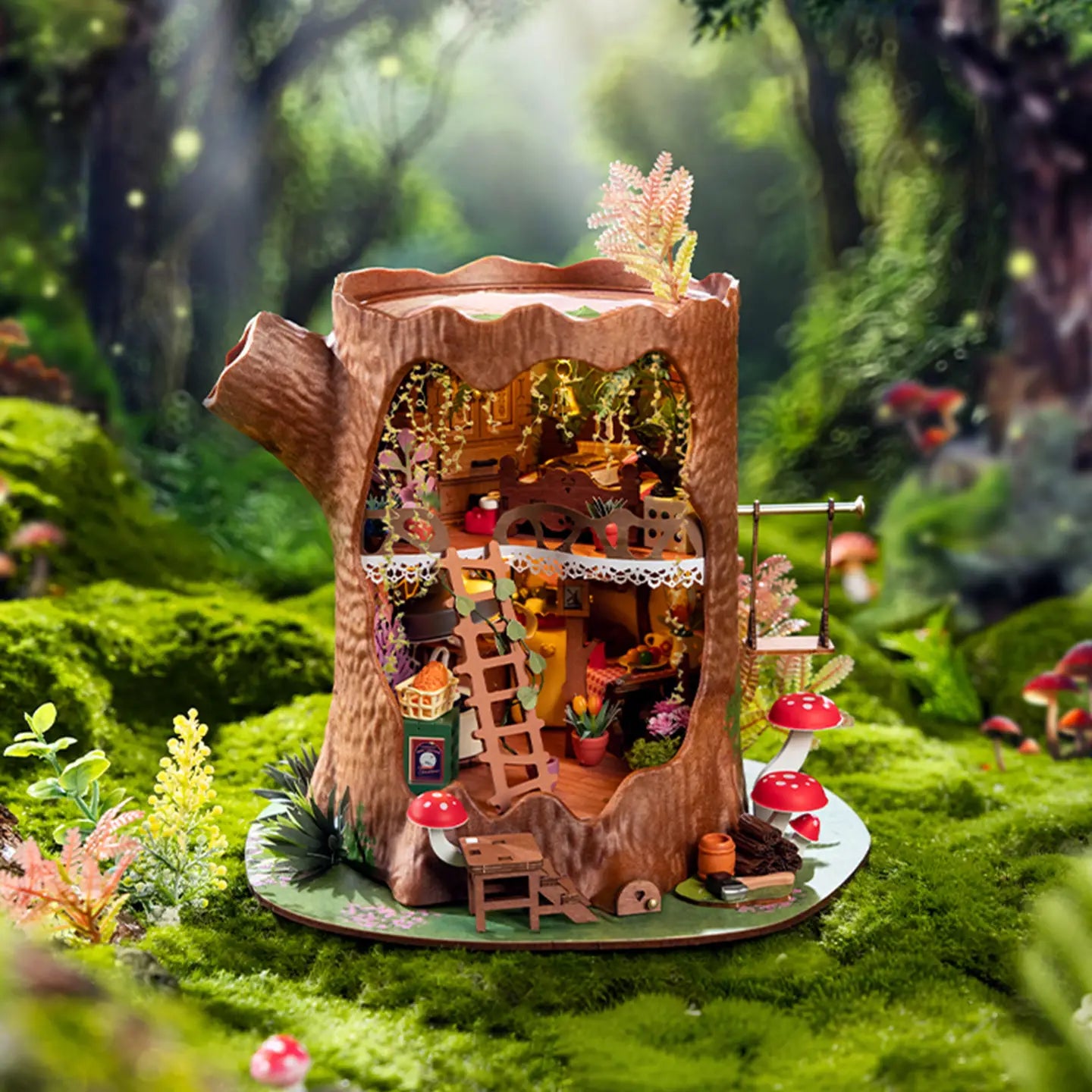 Diy Miniature House Kit: Fairytale Tree House Available 12.12.25 - Moon Room Shop and Wellness