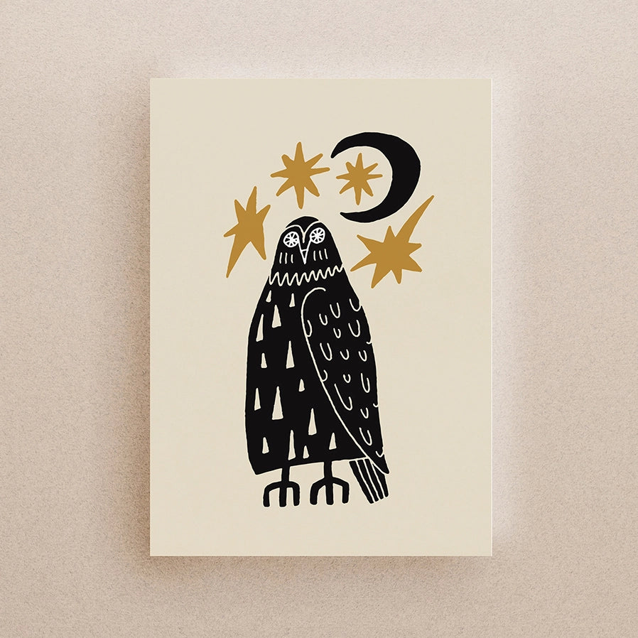 Owl Medicine Greeting Card - Moon Room Shop and Wellness