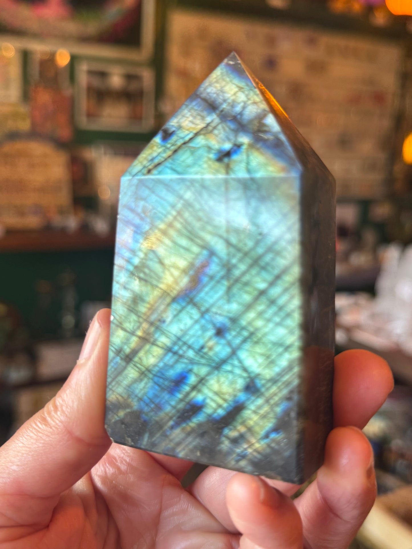 Labradorite Tower 223 g Madagasccar - Moon Room Shop and Wellness