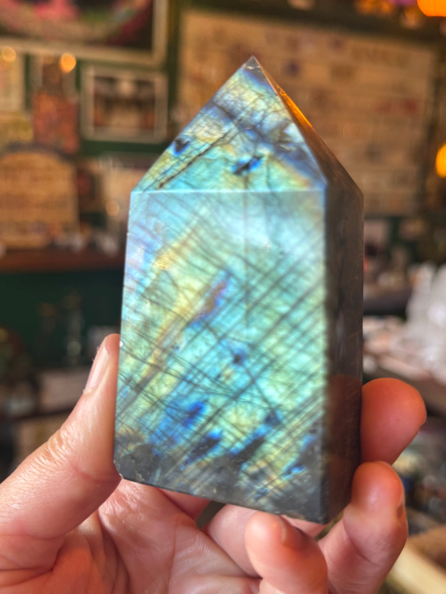 Labradorite Tower 223 g Madagasccar - Moon Room Shop and Wellness