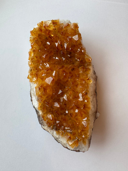 Citrine (heat treated) Cluster  412 g Brazil - Moon Room Shop and Wellness