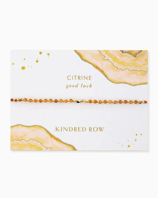 Citrine Healing Gemstone Stacking Bracelet - Moon Room Shop and Wellness