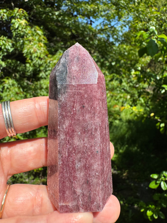 Strawberry Quartz Tower - Brazil  Beauty - 120 g - Moon Room Shop and Wellness